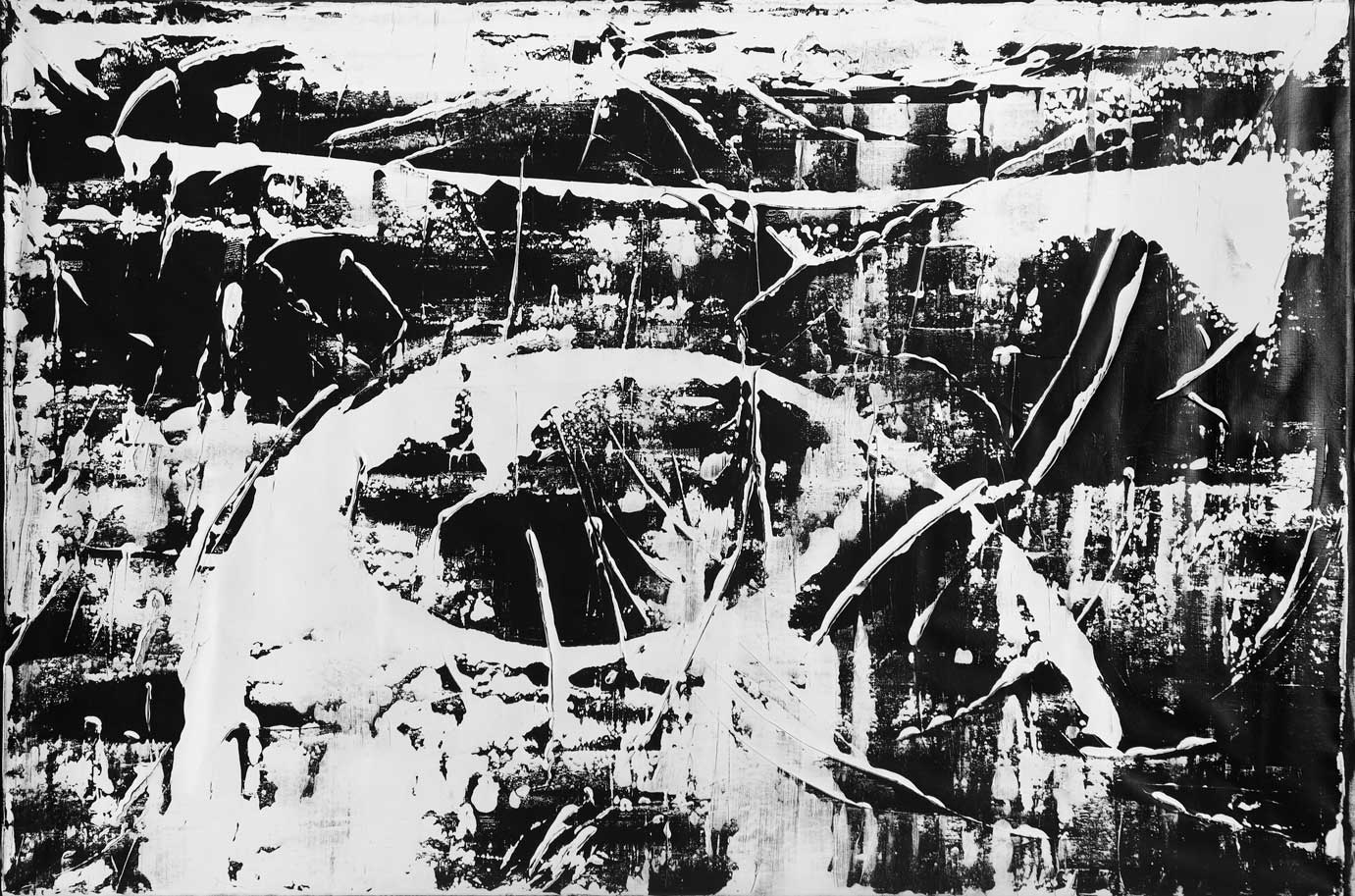 Gimme Shelter / I can't. — painting by Dimitris Kiriakos