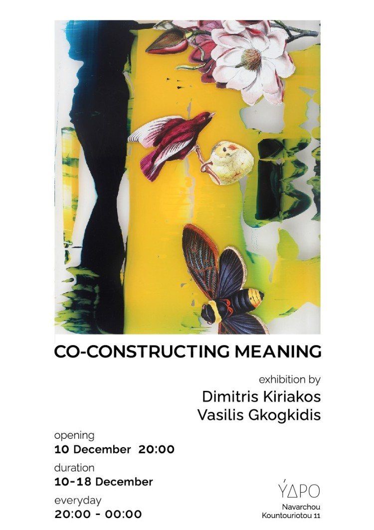 Co-Constructing Meaning exhibition poster